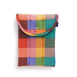 Rare Baggu Madras Tablet Sleeve